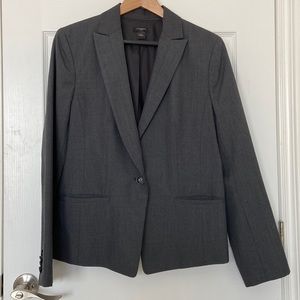 Ann Taylor Suit Jacket Grey